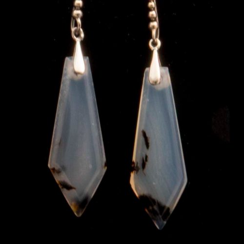 Montana Moss Agate Earrings