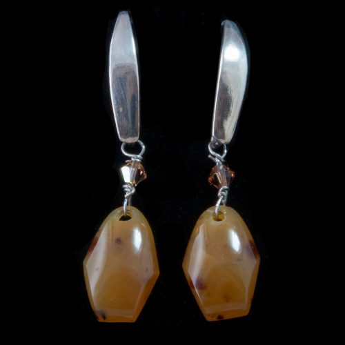 Montana Moss Agate Earrings