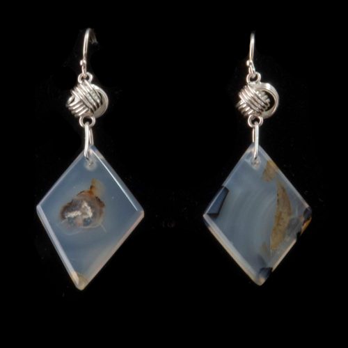 Montana Moss Agate Earrings