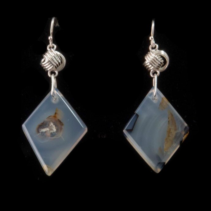 Montana Moss Agate Earrings