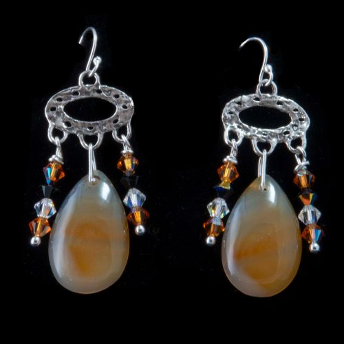 Montana Moss Agate Earrings