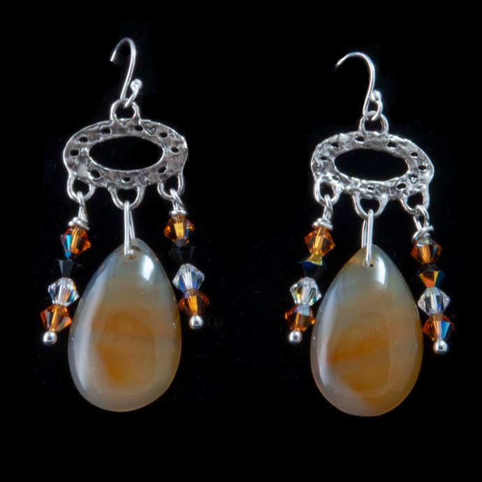 Montana Moss Agate Earrings