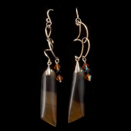 Montana Moss Agate Earrings
