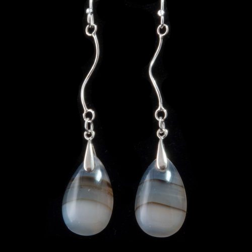 Montana Moss Agate Earrings