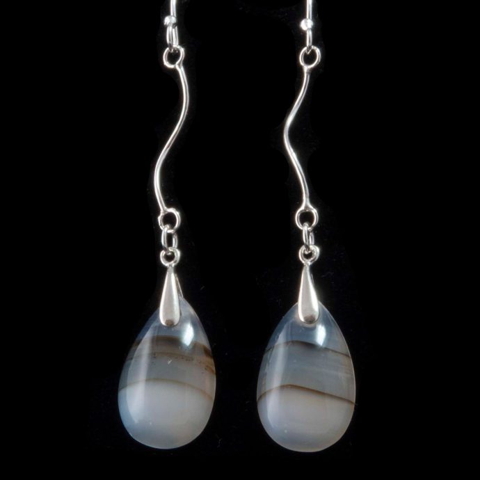 Montana Moss Agate Earrings