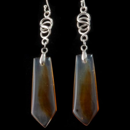 Montana Moss Agate Earrings