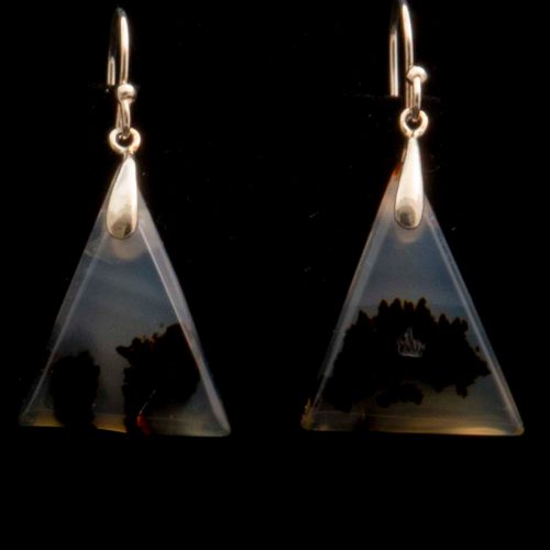 Montana Moss Agate Earrings