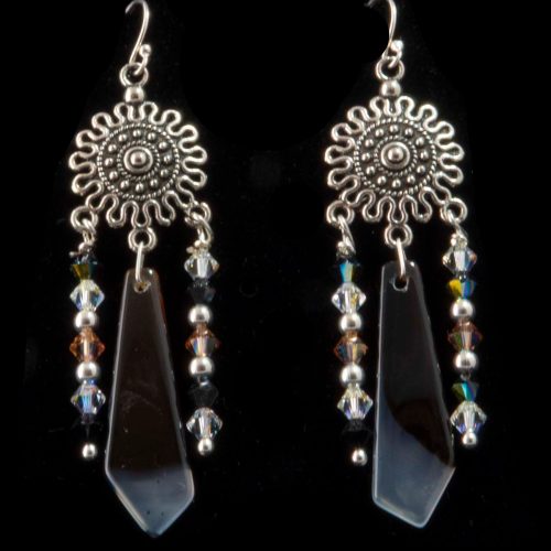Montana Moss Agate Earrings
