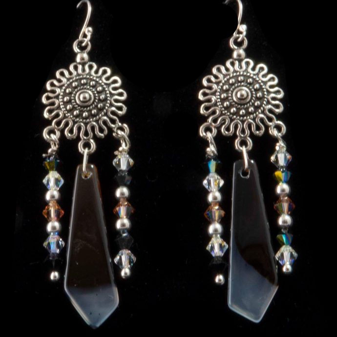Montana Moss Agate Earrings