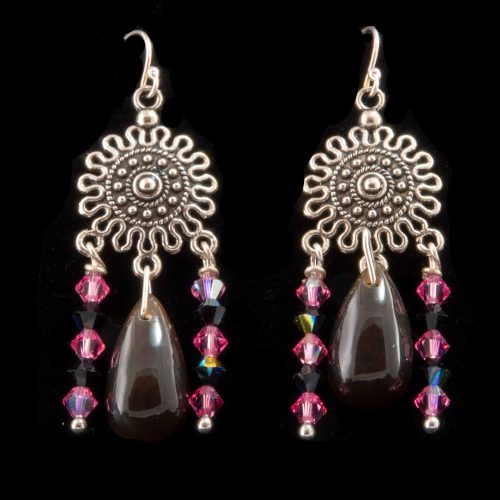 Montana Moss Agate Earrings