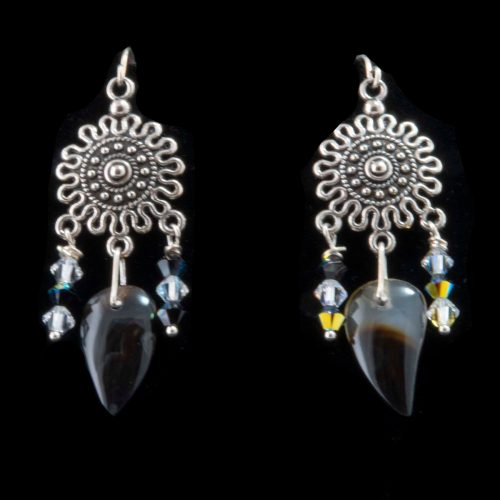 Montana Moss Agate Earrings
