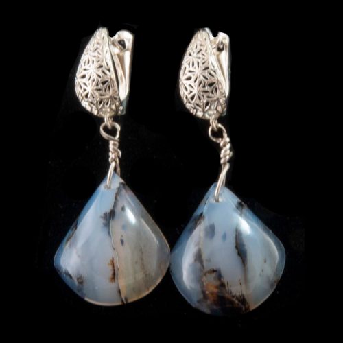 Montana Moss Agate Earrings