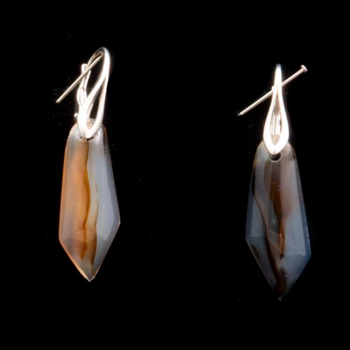 Montana Moss Agate Earrings