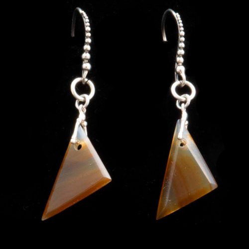 Montana Moss Agate Earrings