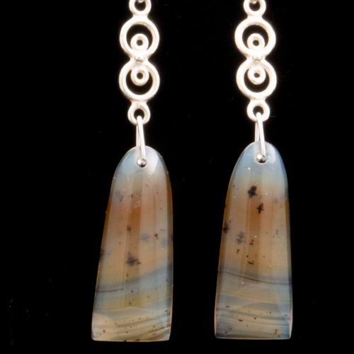 Montana Moss Agate Earrings