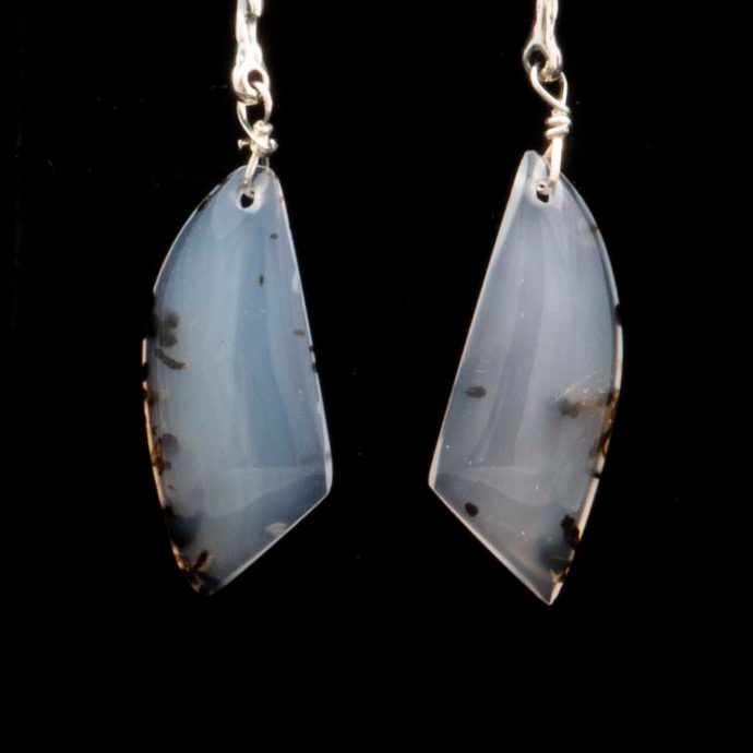 Montana Moss Agate Earrings