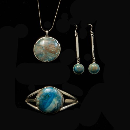 Turquoise-Chrysocolla Set