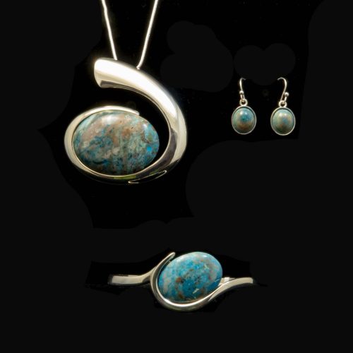 Turquoise/Chrysocolla Set