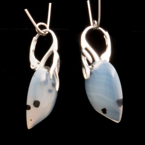Montana Moss Agate Earrings