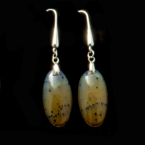 Montana Moss Agate Earrings