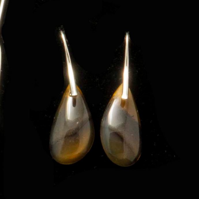 Montana Moss Agate Earrings