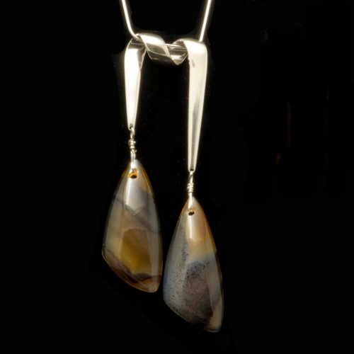 Montana Moss Agate Drape Pendant