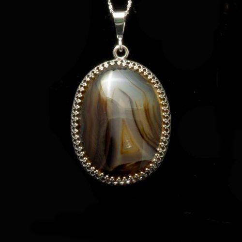 Montana Moss Agate Pendant