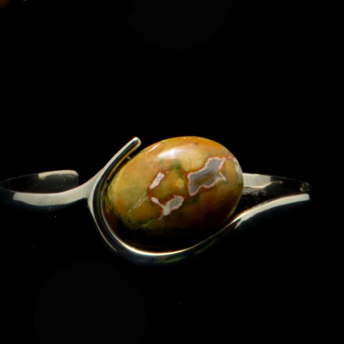 Ocean Jasper Infinity Bracelet