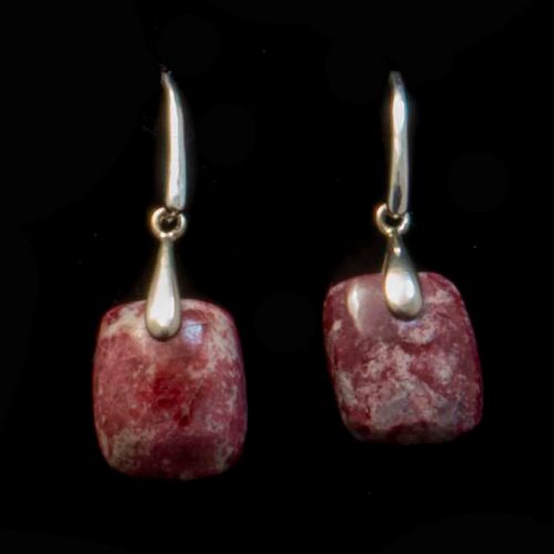 Thulite Earrings