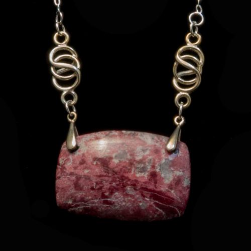Thulite Necklace