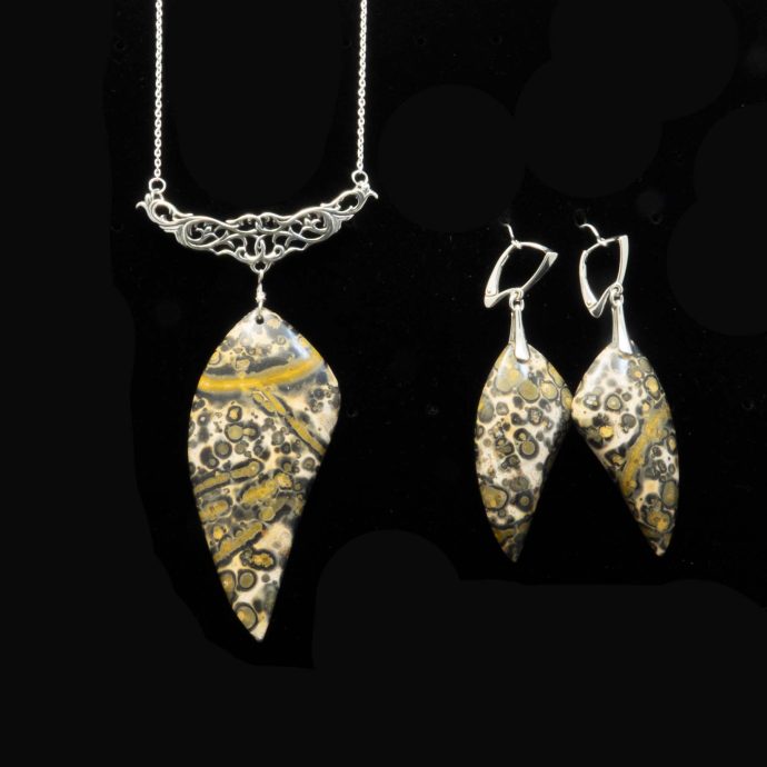 Leopard Skin Jasper Set