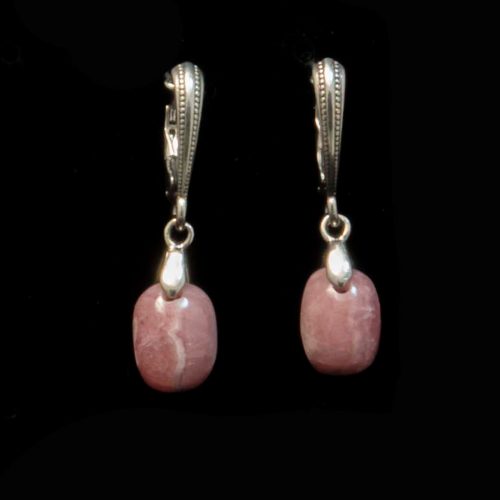 Rhodochrosite Earrings