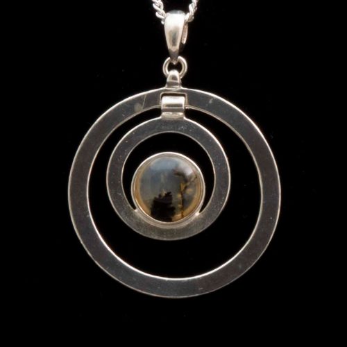Montana Moss Agate Pendant