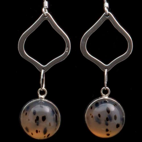 Montana Moss Agate Earrings