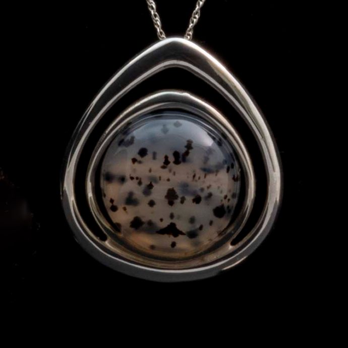 Montana Moss Agate Pendant