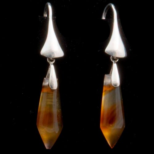 Montana Moss Agate Earrings