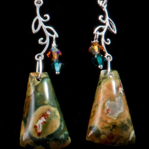 Ocean Jasper Earrings