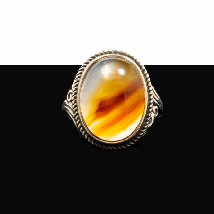 Montana Moss Agate Ring