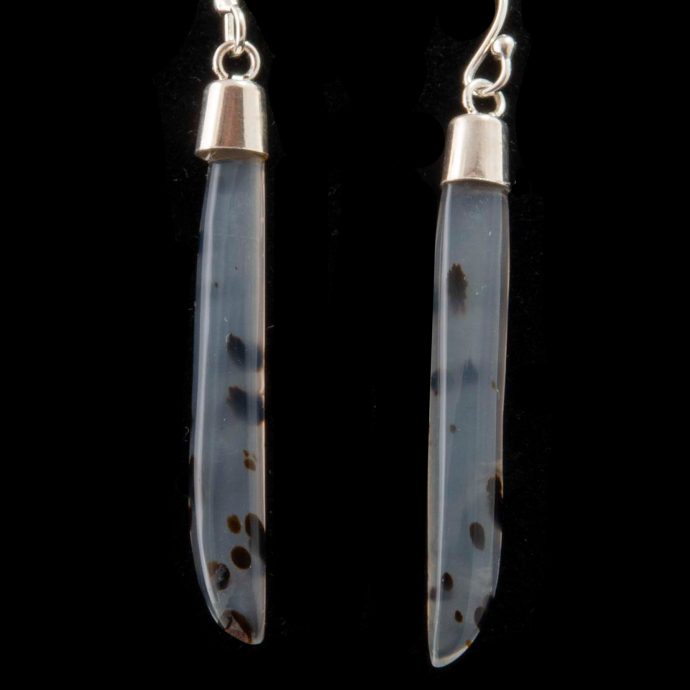 Montana Moss Agate Earrings