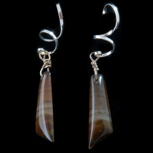 Montana Moss Agate Earrings