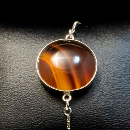 Agate Chain Bracelet