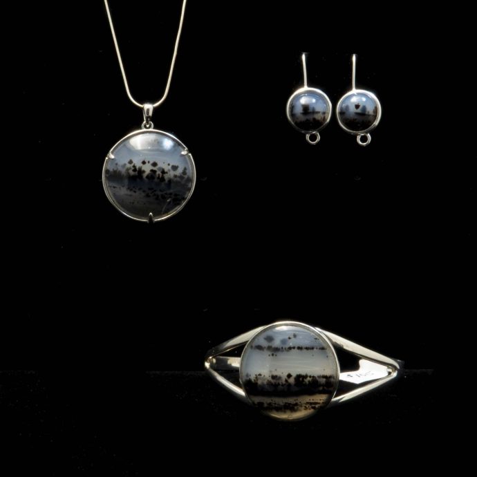 Montana Moss Agate Set