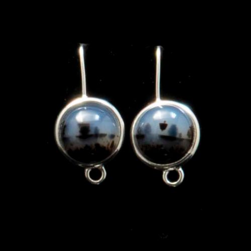 Montana Moss Agate Earrings