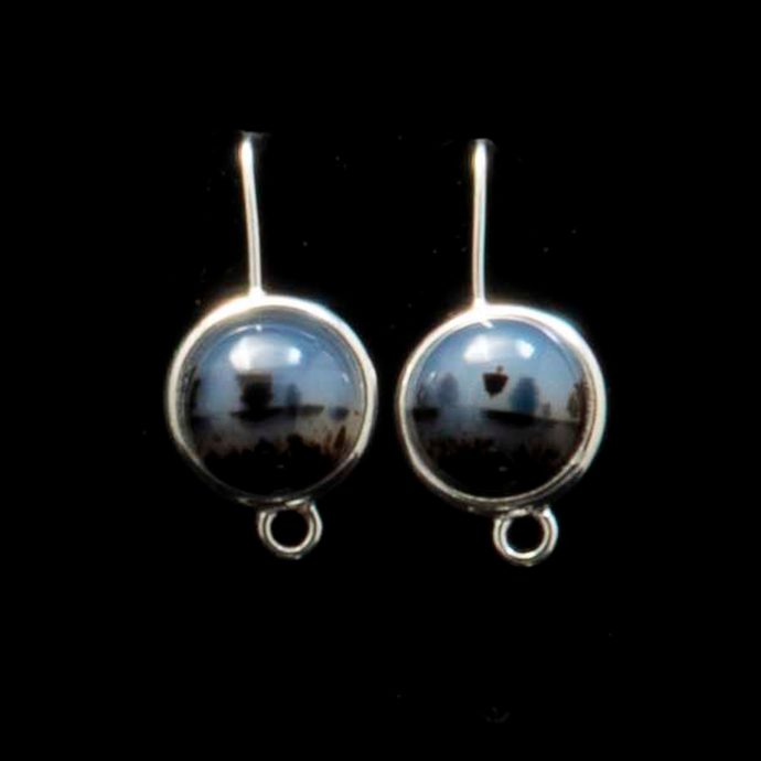 Montana Moss Agate Earrings