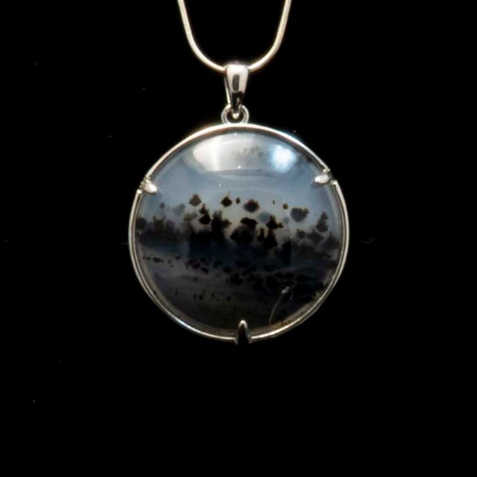 Montana Moss Agate Pendant