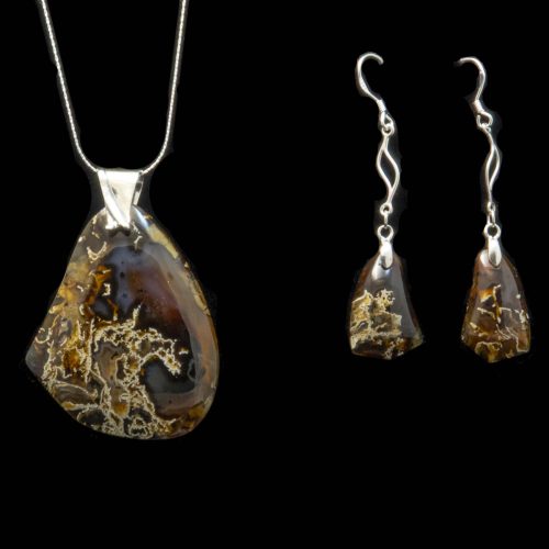 Montana Moss Agate Set