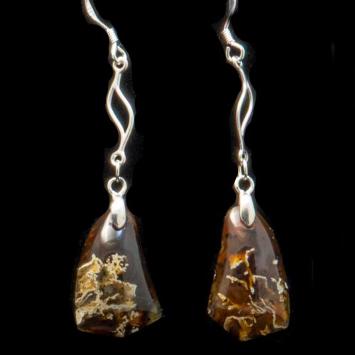 Montana Moss Agate Earrings