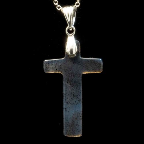 Montana Moss Agate Cross