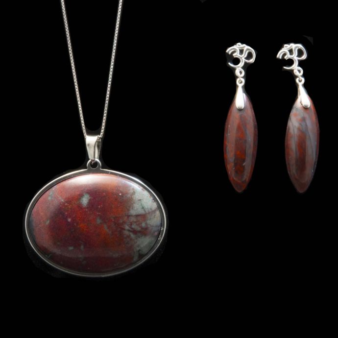 Brecciated Jasper Set