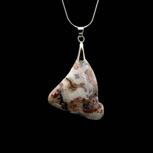 Ocean Jasper Freeform Pendant
